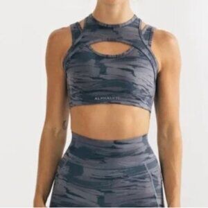 Alphalete Surface Keyhole Bra Sz M